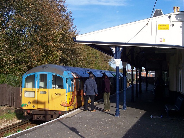 Island Line train at Shanklin Station