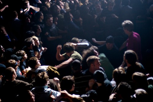 Moshing... | I thought about jumping in and decided I liked … | Flickr