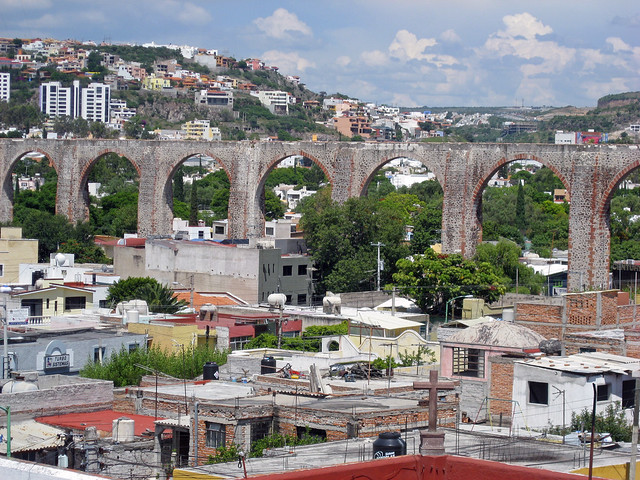 Aqueduct in Queretaro