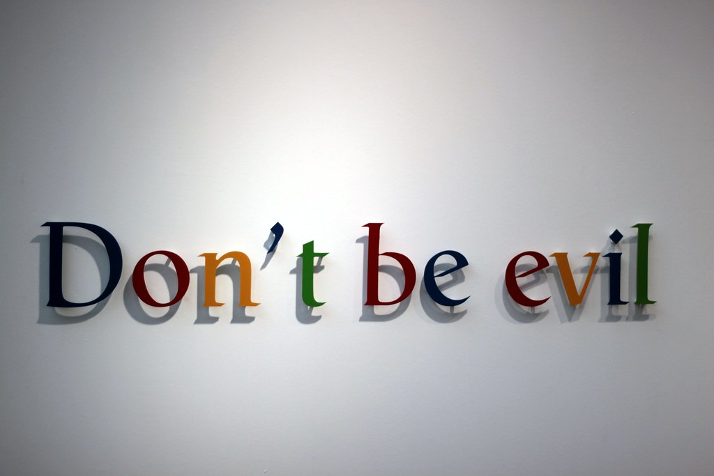 Image result for don't be evil