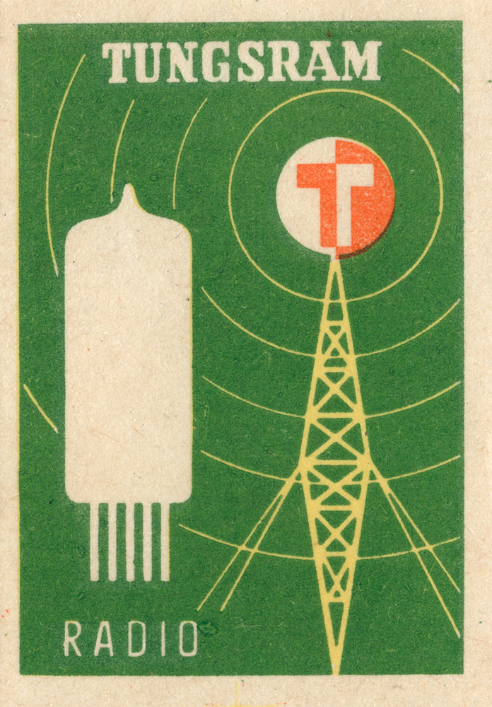 unknown country matchbox label