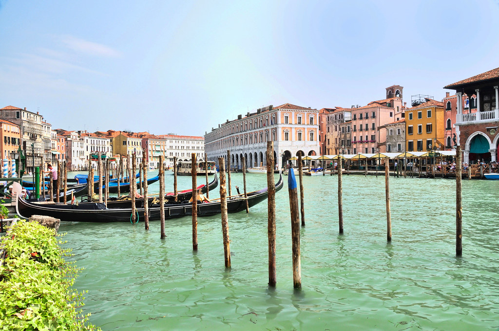 Gondeln im Hotel Ca' Sagredo - Grand Canal - Rialto - Venedig