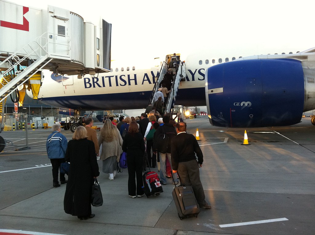 Tarmac Boarding, LHR