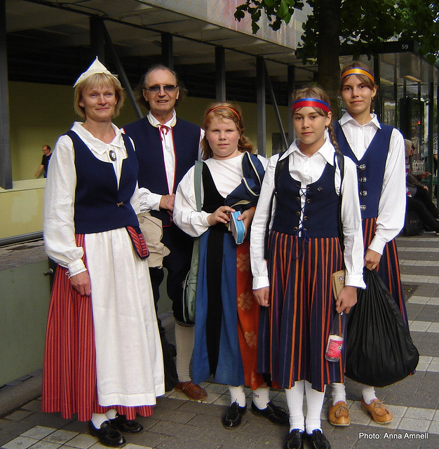 Finnish national costumes