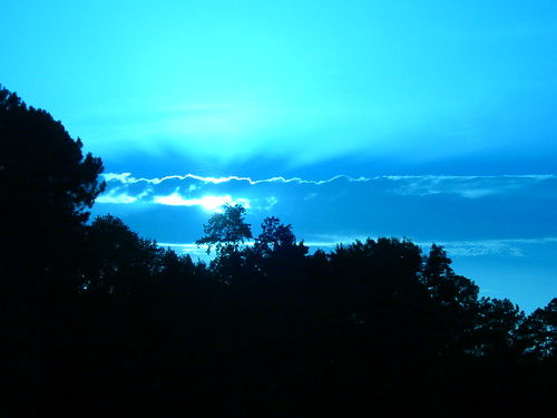 P1050615 by crazydude713, ocean sunset sun nature photoshop sunrise landscape evening colours rays sunrays hdr