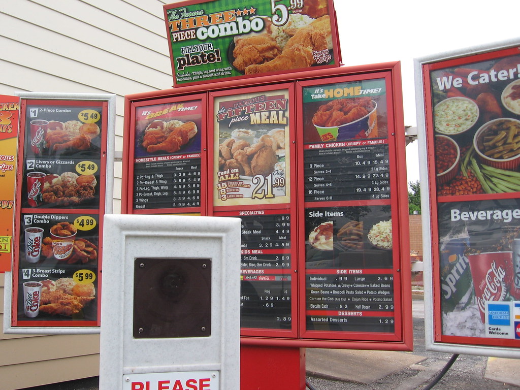 Lee's Chicken drive thru menu | MBK (Marjie) | Flickr