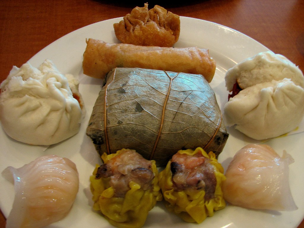 Dim Sum Combo A ($7.50) | A beautifully plated combo of Dim … | Flickr