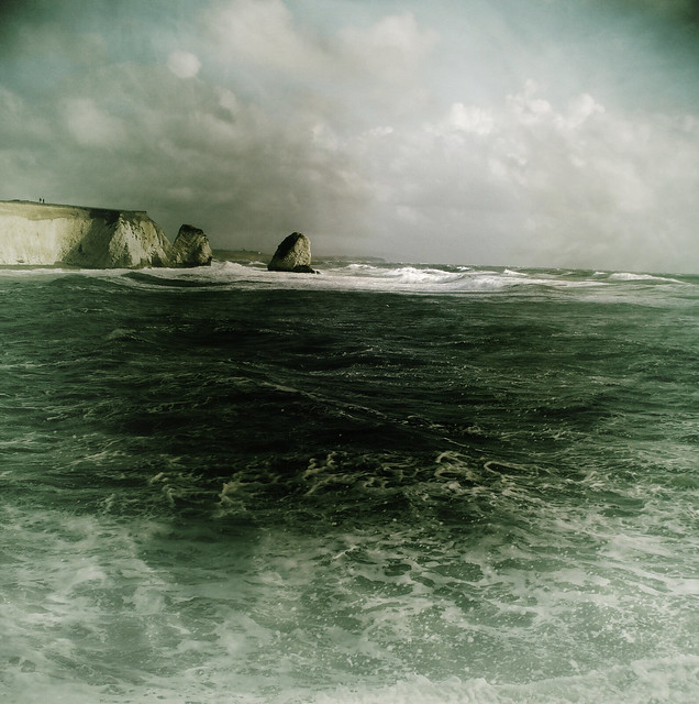 Stormy weather @ Freshwater Bay, Isle of Wight