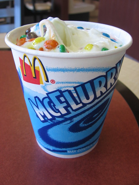 McDonald's M&M McFlurry