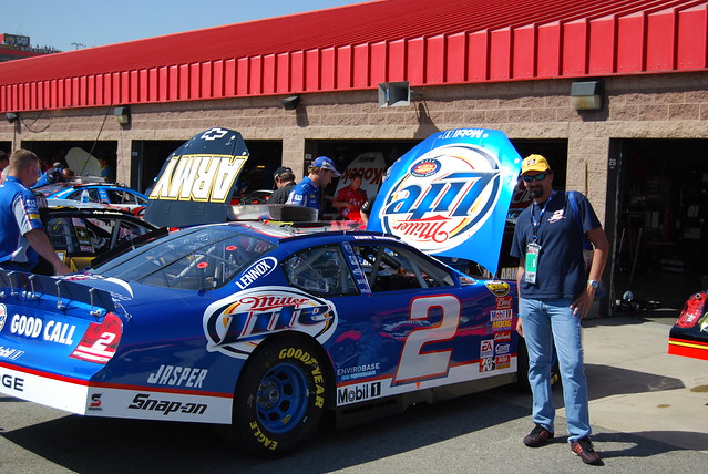 Me and the Miller Lite Car