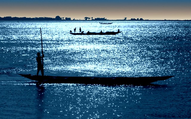 Boatmen on the Ganges