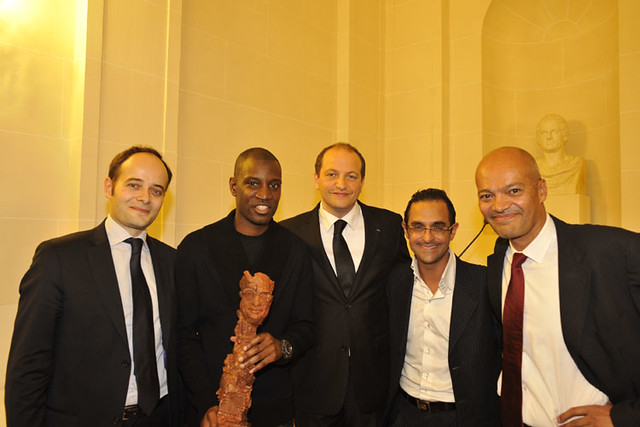 Prix du livre Edgar Faure 2010 (Mathieu Laine, Abd Al Malik, Rodolphe Oppenheimer, Arash Derambarsh, Claude Ribbe)