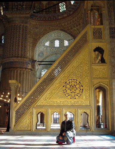 Pulpit at the Blue Mosque by Swamibu