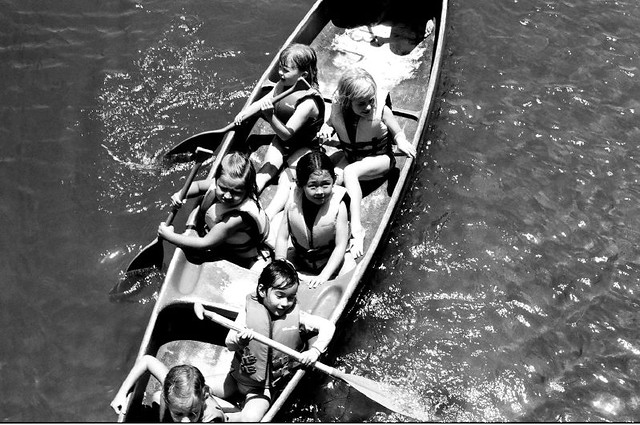 Teiko canoeing