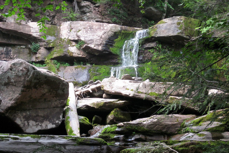 NY - Catskill Mountains: Kaaterskill Falls Trail - Bastion Falls