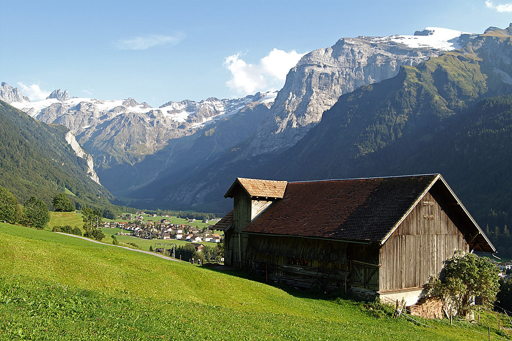 View on Engelberg (Switzerland)