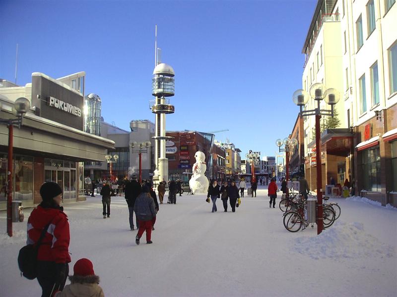 Lordi square in Rovaniemi | Taken in march 2007. You could s… | Flickr