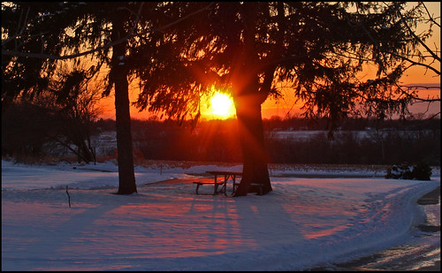 winter sunset snow pa norristown farmpark norristownfarmpark canoneos450d greatshotss