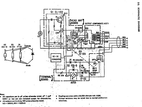 Schematic: Sony C38 = C37FET = C38A | Circuit diagram for th… | Flickr
