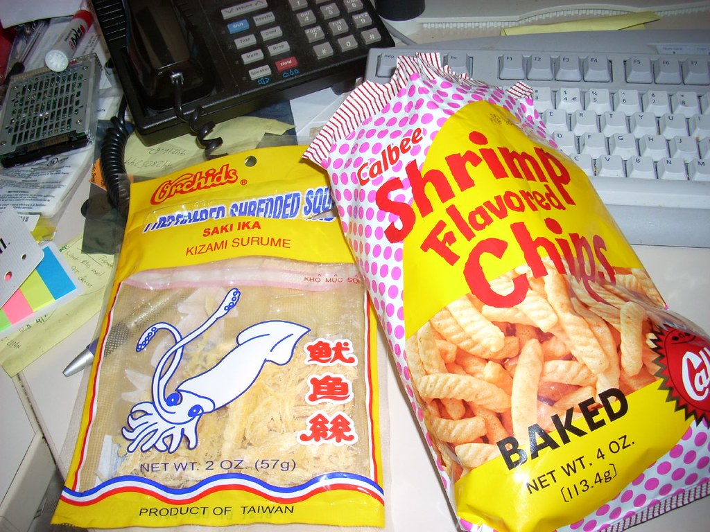 Japanese snack foods