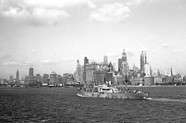 Manhattan Skyline 1950