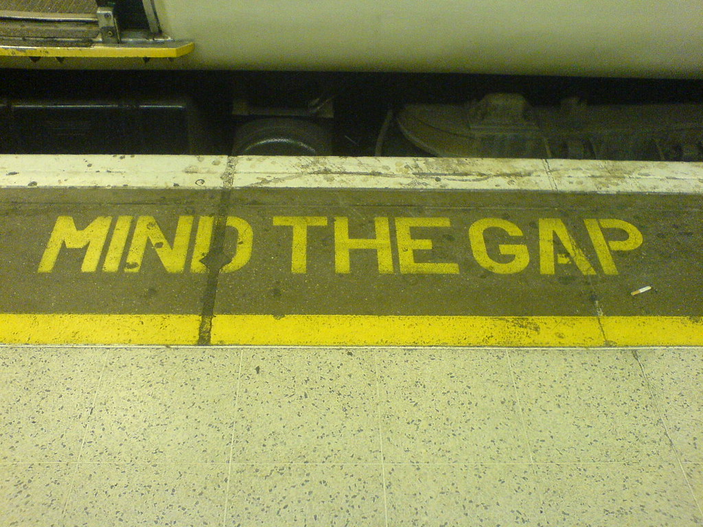 mind the gap | AnnabelB | Flickr