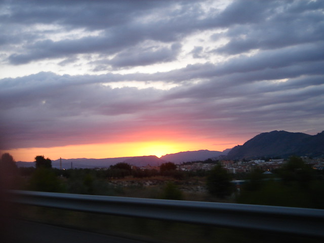 Sunrise in Albacete (Castilla la Mancha)