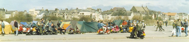 Morecambe Scooter Rally 1987