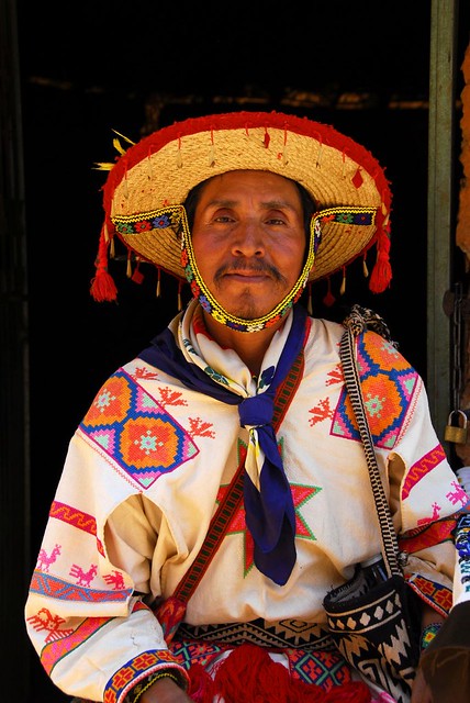 Huichol Portrait - Mexico