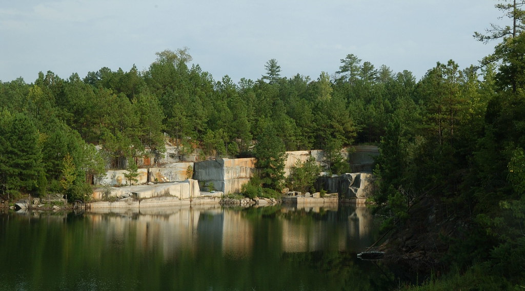 Stringtown Quarry Another Quarry | They've struck water. (click on