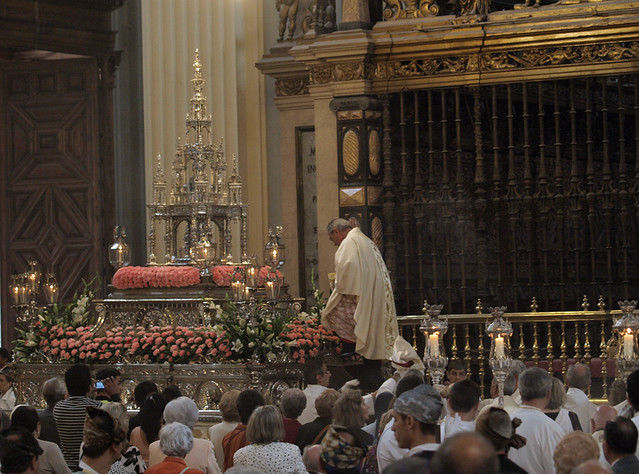 Procesion Corpus Christi de Zaragoza.