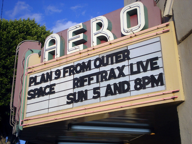 AERO Theatre Marquee, Santa Monica, Ca.