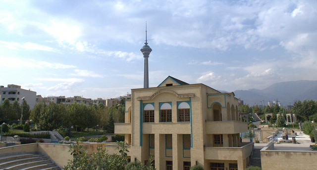 Dialogue Park and Milad Tower, Tehran, Iran