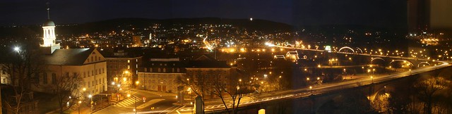 Night Panorama, Bethlehem, Pa