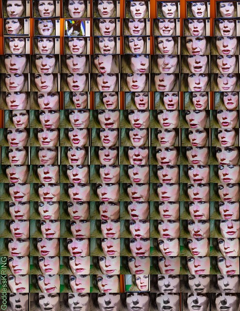 Goddess KRING screen cap collage