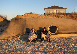 friends on Crystal Beach