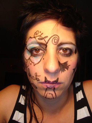 makeup drawing | lady bionika | Flickr