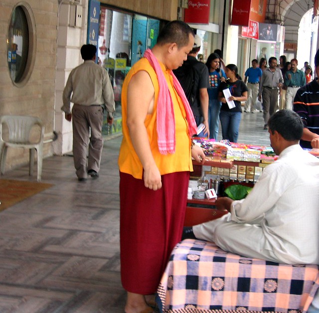 Buddhist Monk's Fondness for Paan
