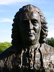 Bust of Linnaeus, Uppsala University Botanic Garden