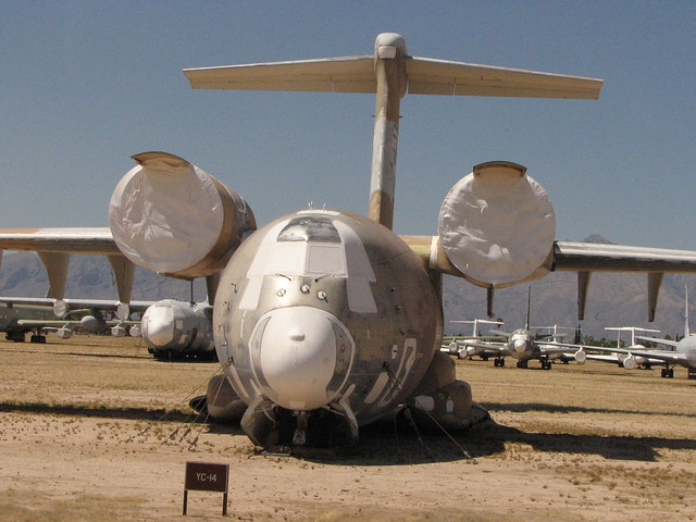 The second Boeing YC-14