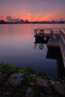 Dawn at Pandan reservior, Sinagpore | Taken at west bank of … | Flickr