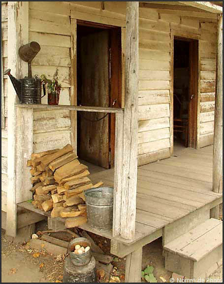 Rural Back Porch