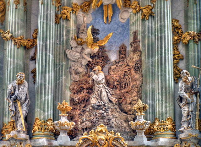 Dresden - Frauenkirche Altar