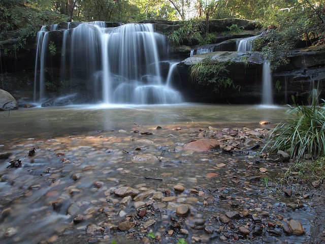 Waterfall at Hunts Creek
