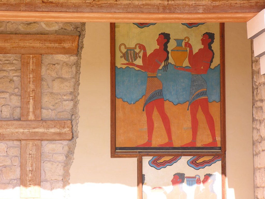 Fresque palais de cnossos