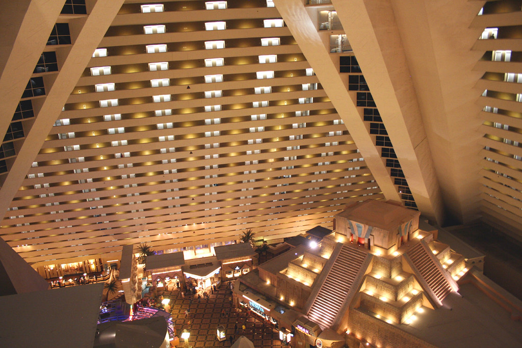 View Of The Inside Of The Pyramid At The Luxor Hotel, Las … | Flickr