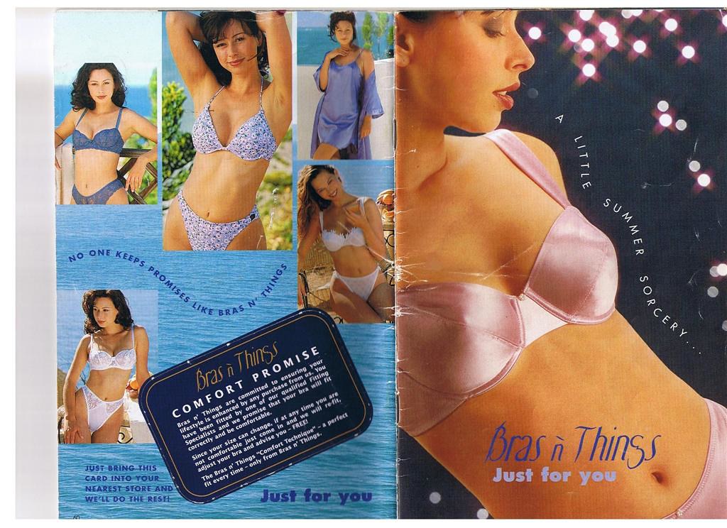 pg001, Bras and Things 1995-96 catalogue featuring the beau…