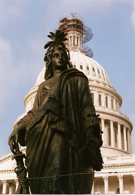 Statue of Freedom & Capitol Dome
