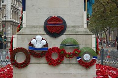 Cenotaph outside Whitehall in London