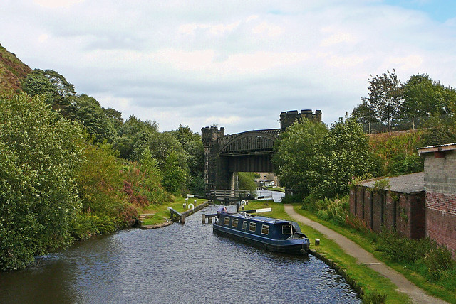 Rochdale Canal & Gauxholme Bridge II